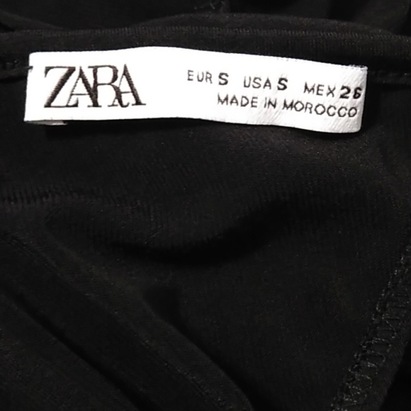 Zara Ruffled Deep V Neck Tank Top - Picture 11 of 14